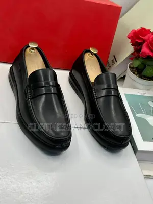 Men’S Black Casual Loafers