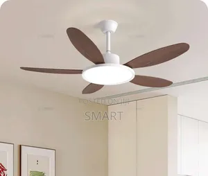 Modern Quality Led Ceiling Fanlight. 5 Blade