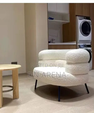 Single Sofa Lamb Wool Lazy Sofa Chair