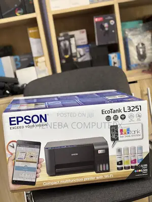 Epson 2-In1 Ecotank Home L3251 Wi‐Fi Ink Printer