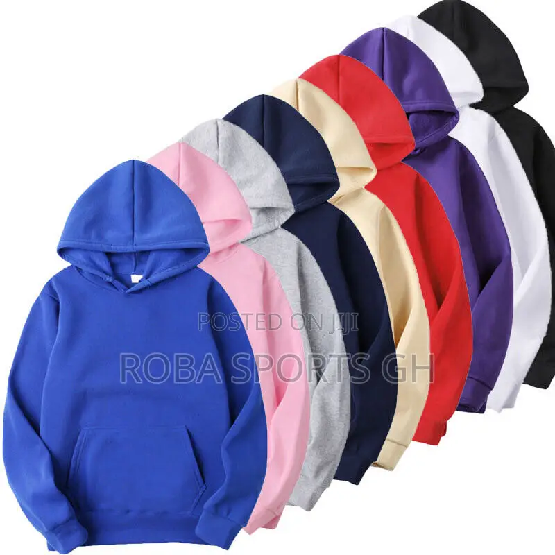 Plain Pocketed Hoodies