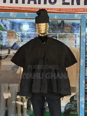 Shop Original Made in Ghana Original Black Batakari-Fugu at Tryahu