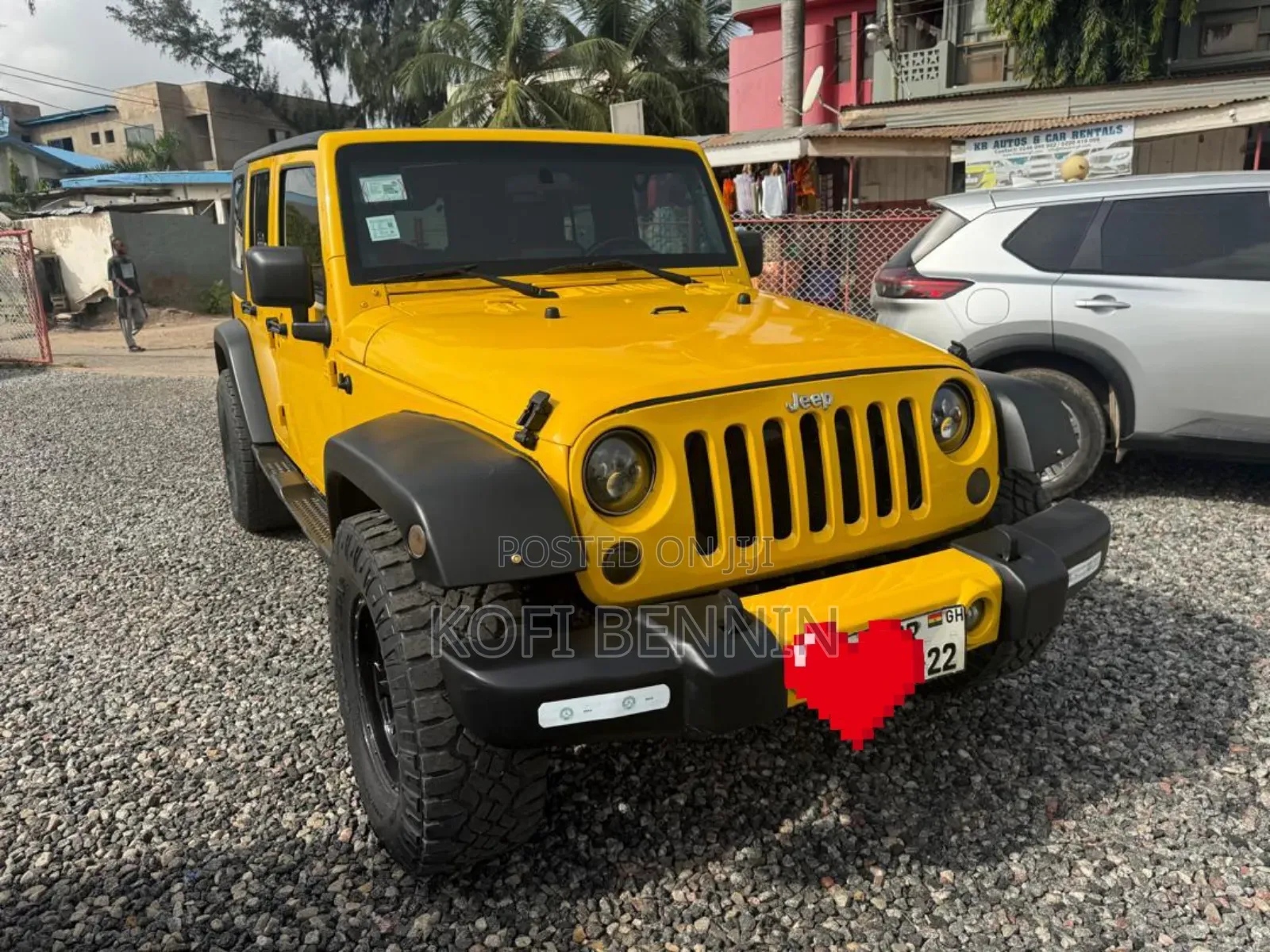 Jeep Wrangler Sport 2012 Yellow