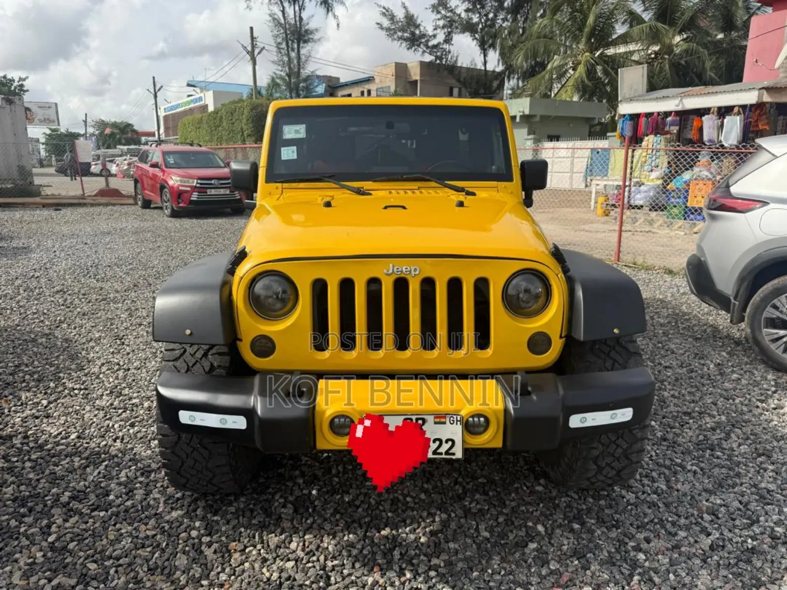 Jeep Wrangler Sport 2012 Yellow