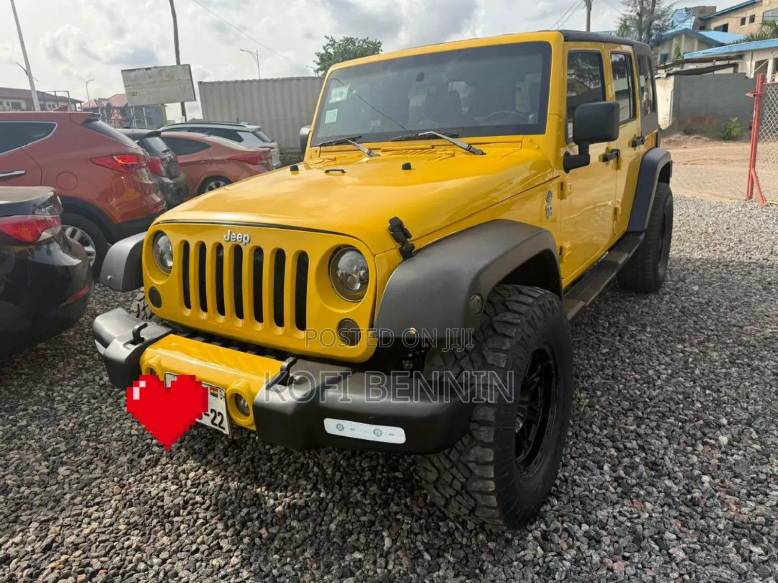 Jeep Wrangler Sport 2012 Yellow