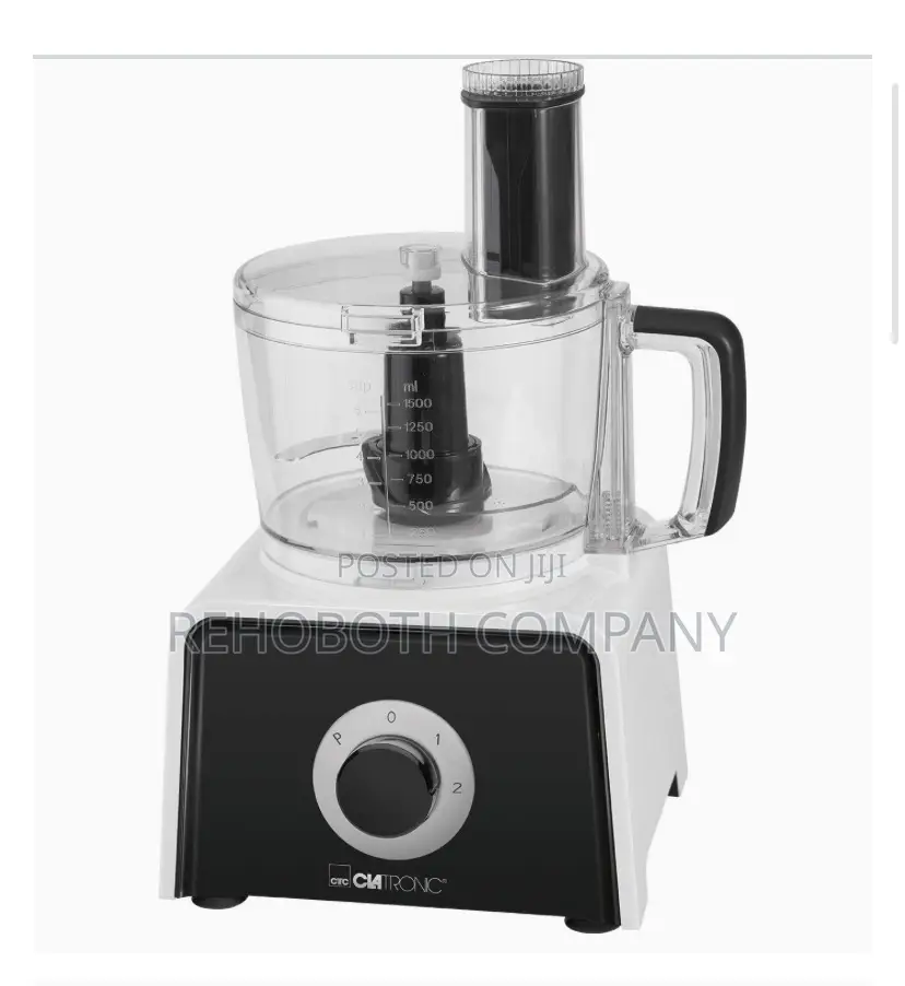 Clatronic Km 3645 7-in-1 Food Processor, 600 W, 4 Speeds