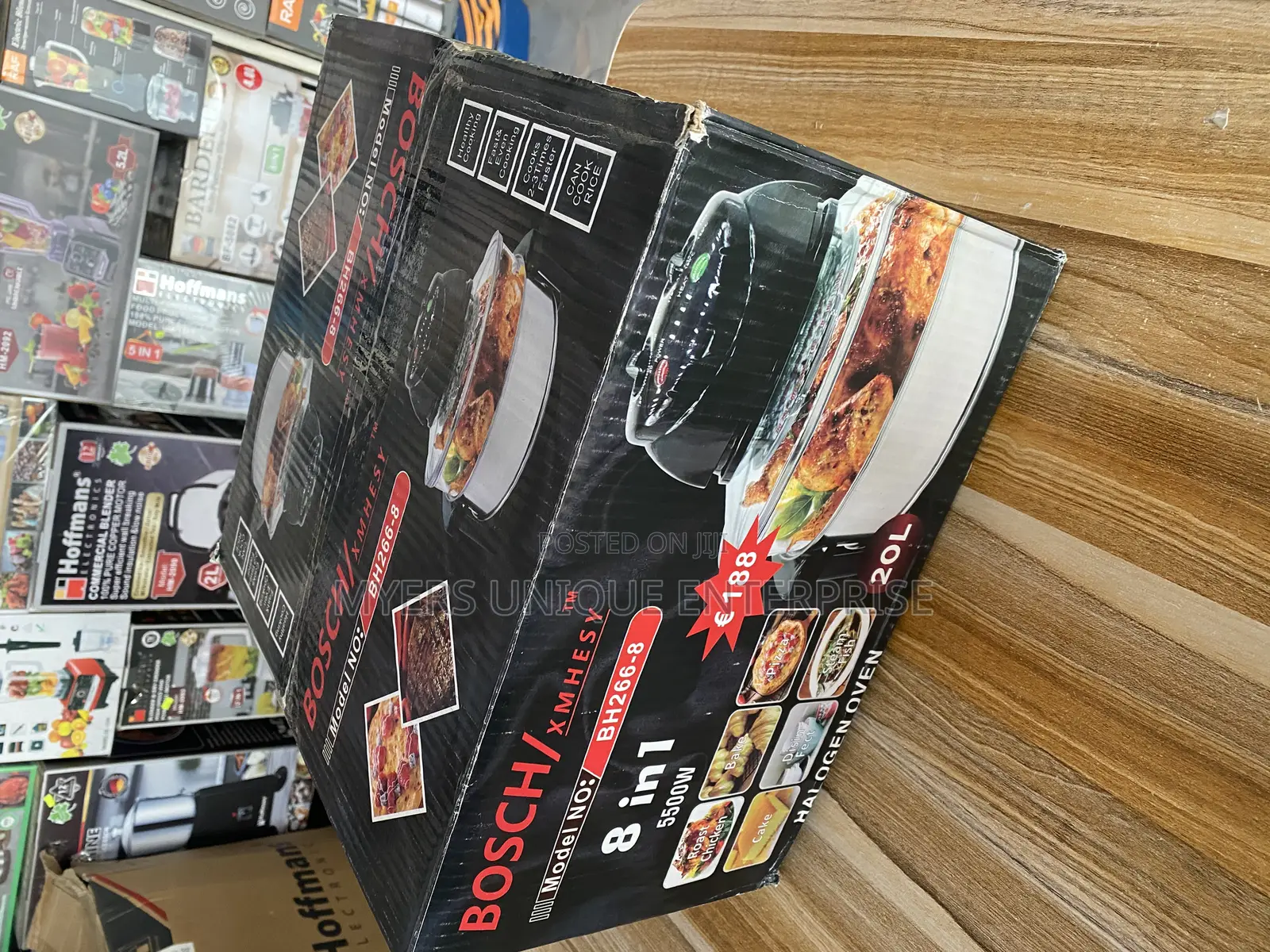 Neatly Sealed 8in1 Halogen Oven