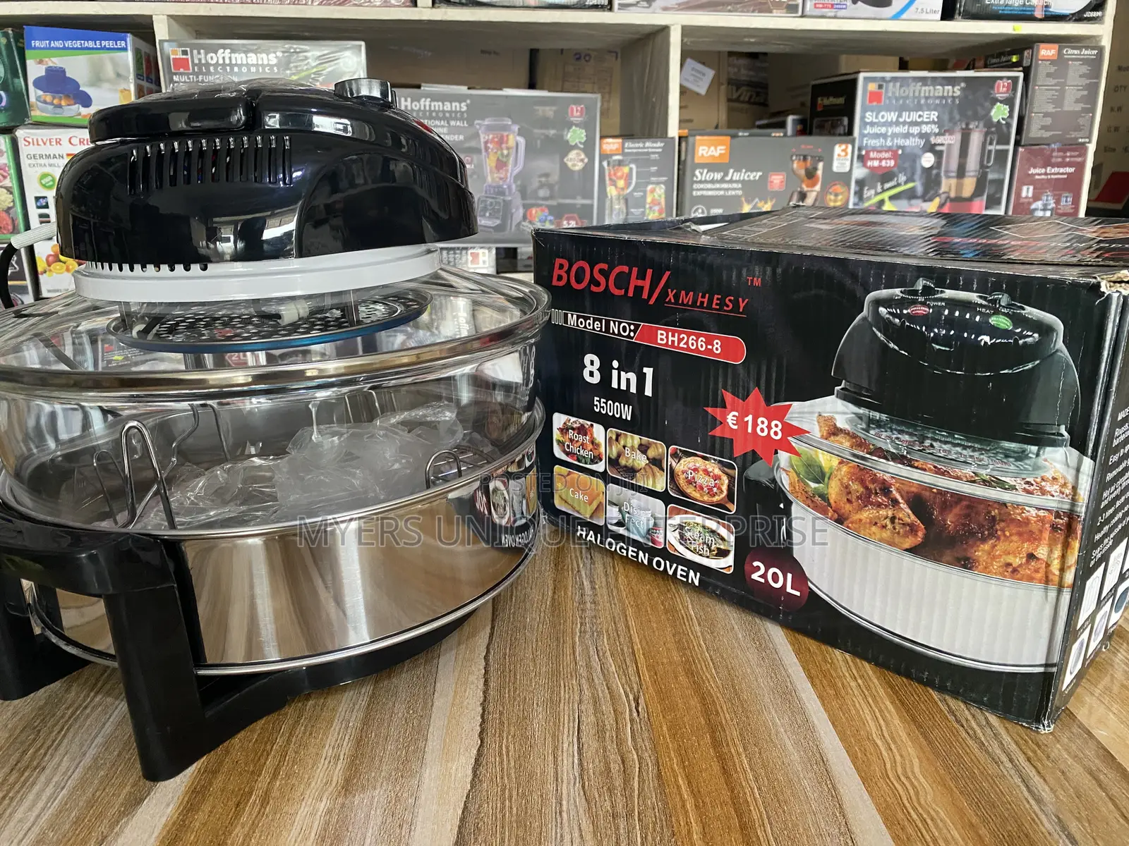 Long Lasting 8in1 Halogen Oven
