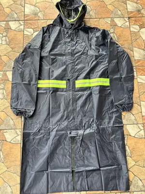 Long Raincoat Or Reflective Rain Jacket