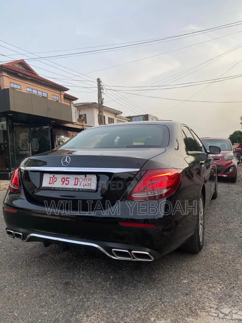 Mercedes-Benz E200 2019 Black