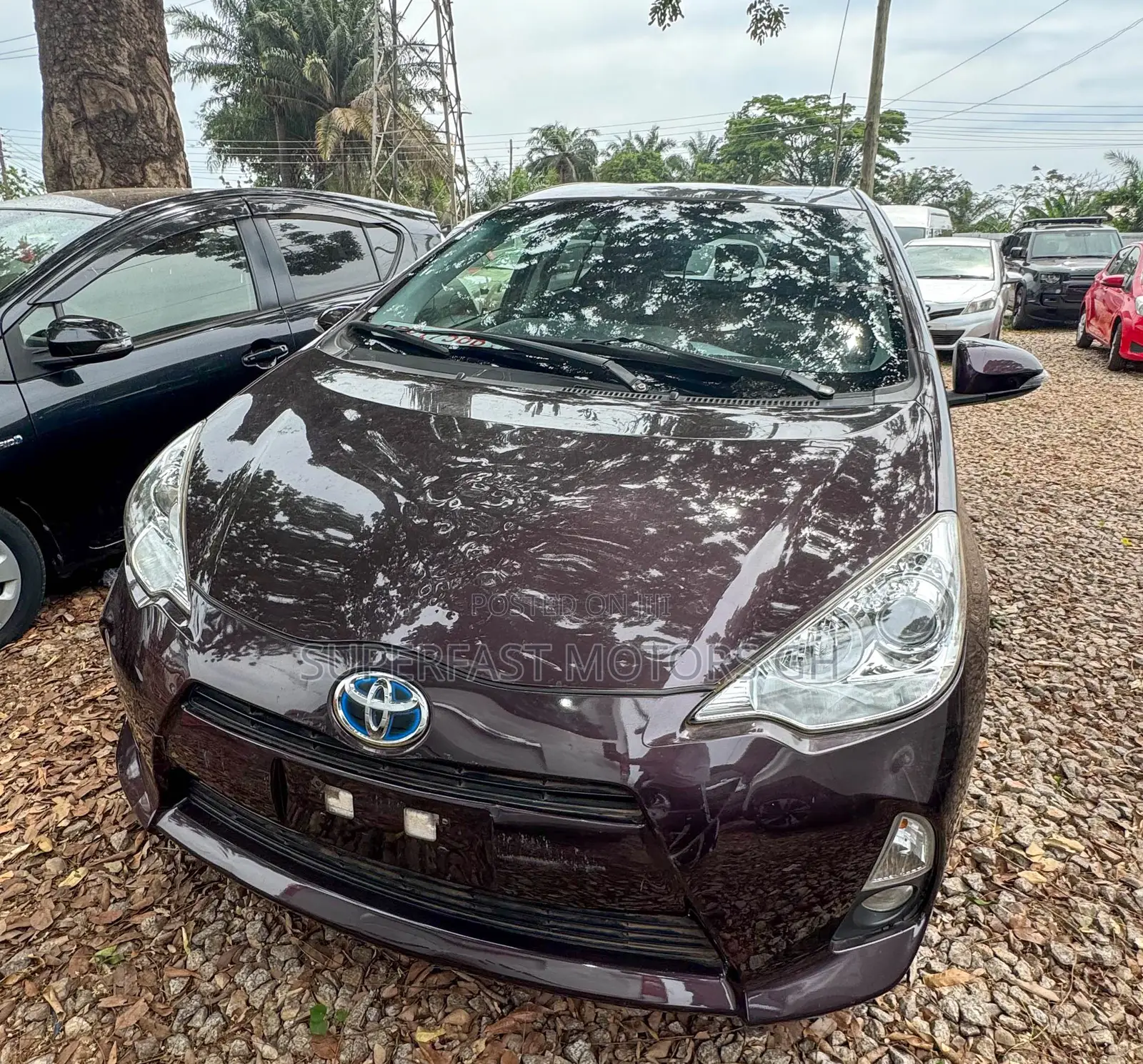 Toyota Aqua 2013 Purple