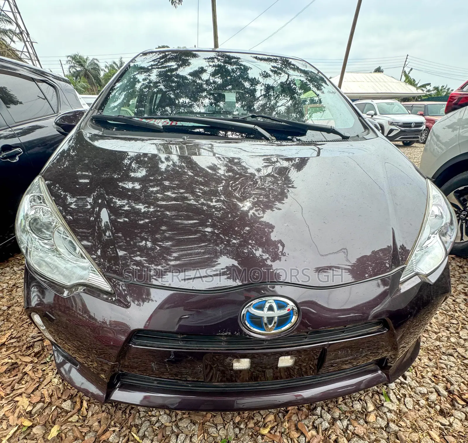 Toyota Aqua 2013 Purple