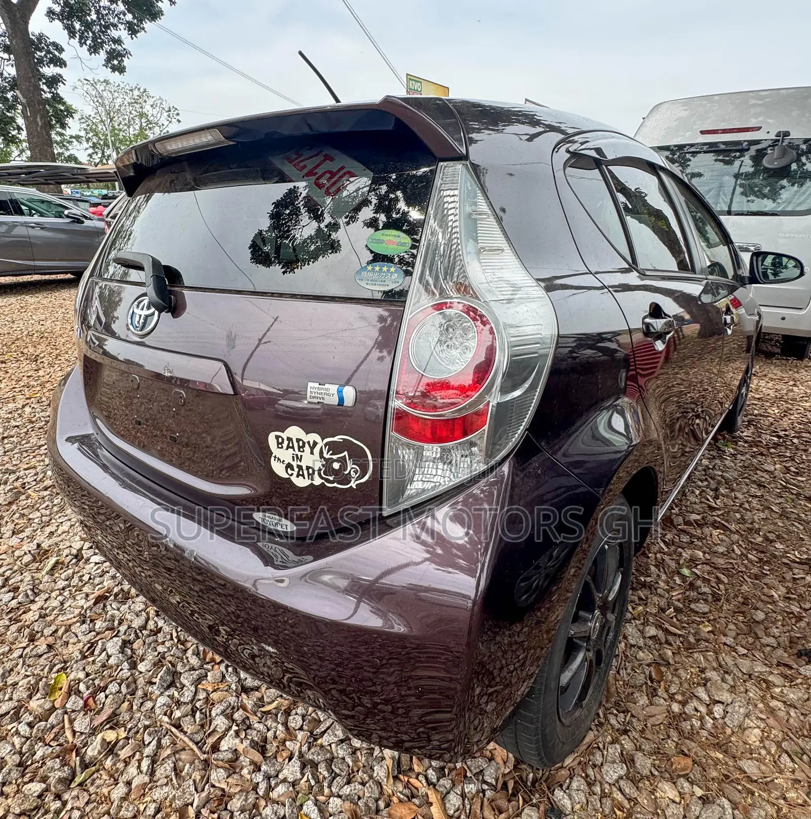 Toyota Aqua 2013 Purple
