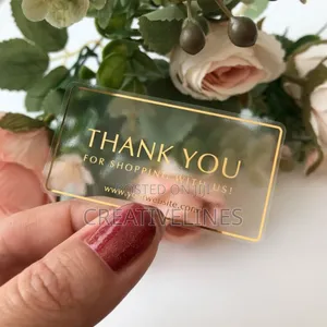 Customised Crystal Tags