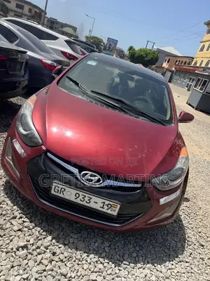 Hyundai Elantra 2013 Red