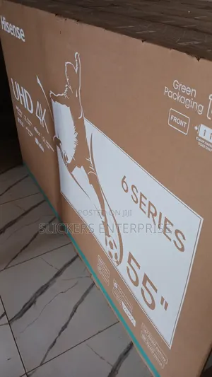 55" Hisense Uhd 6 Series Tv.