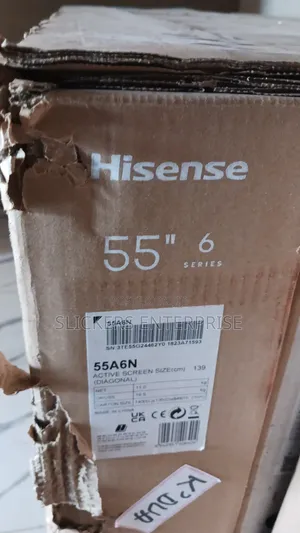 55" Hisense Uhd 6 Series Tv.
