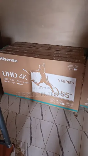 55" Hisense Uhd 6 Series Tv.