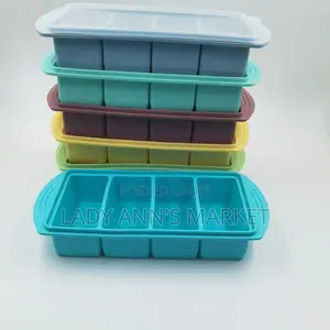 4 Compartment Silicon Container