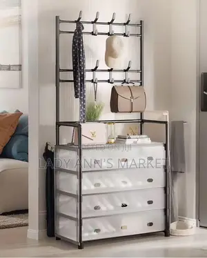 80cm Hat And Cloth Shoe Rack