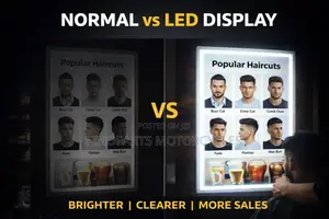 Led Light Box Advertising Display Poster Frame Boost Sales