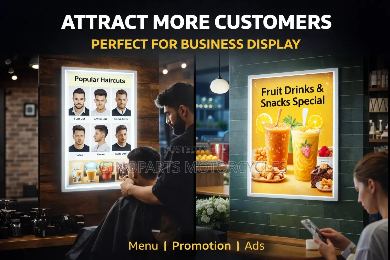 Led Light Box Advertising Display Poster Frame Boost Sales