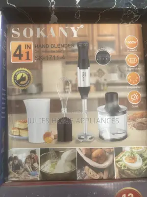 Sokany 4in Pure Copper Hand Blender 10000)Watts