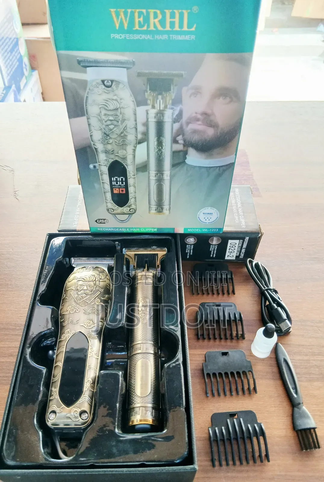 Werhl 1203 2 in 1 Cordless Trimmer