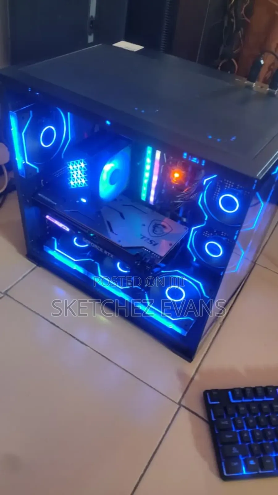 Desktop Computer Asus TUF Gaming FX10CP 32GB Intel Core i7 HDD+SSD 2T