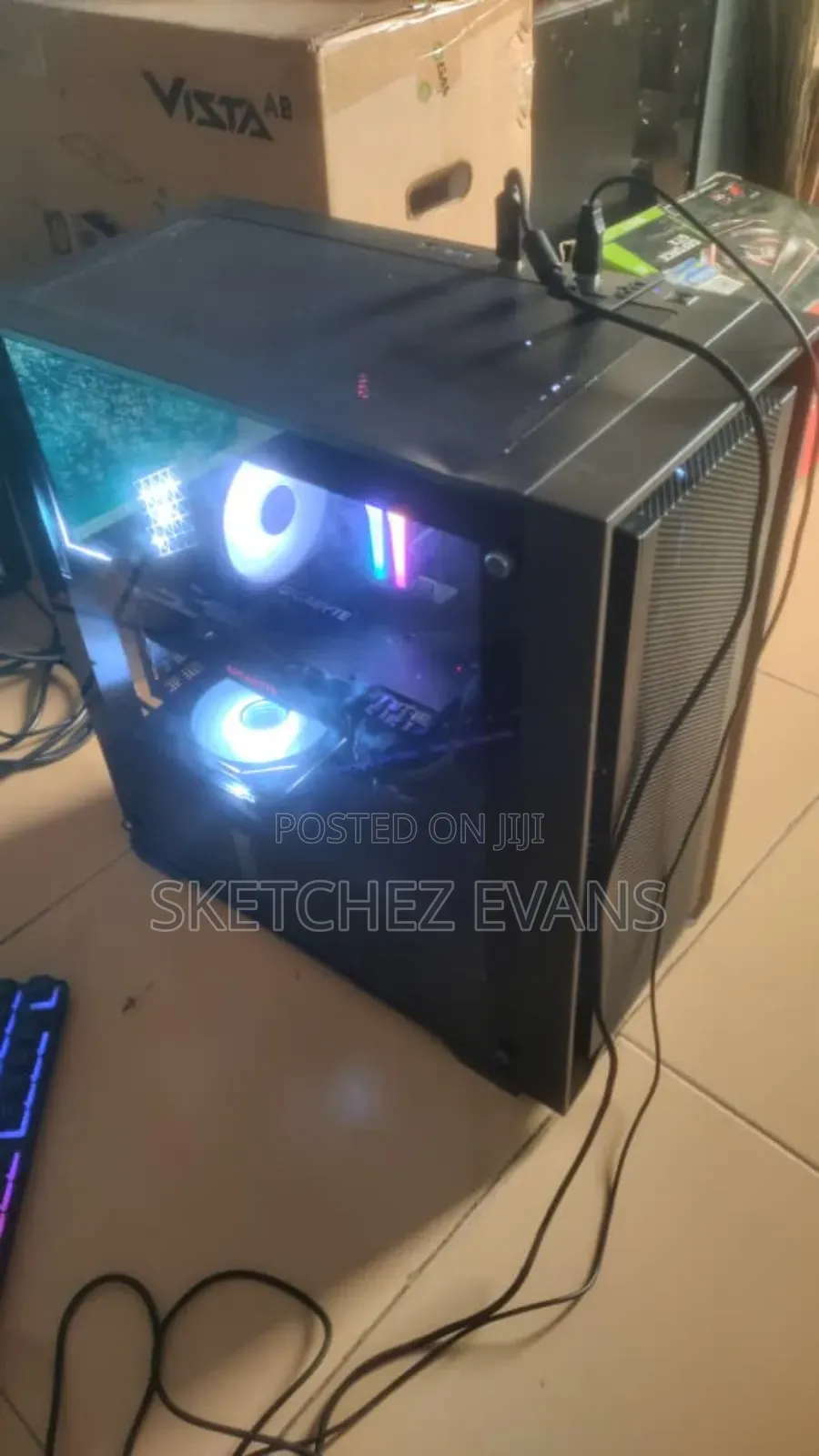 Desktop Computer Asus TUF Gaming FX10CP 32GB Intel Core i7 HDD+SSD 2T