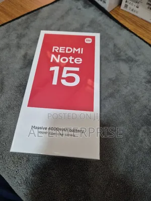 New Xiaomi Redmi Note 15 256 GB Black