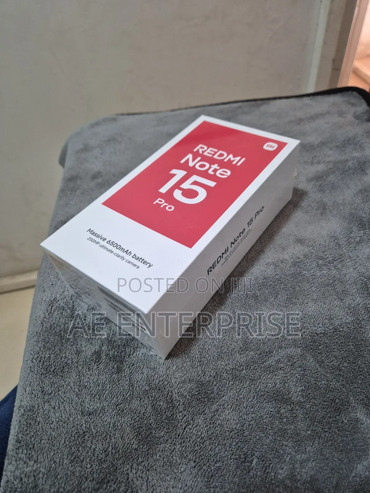 New Xiaomi Redmi Note 15 Pro 256 GB Black