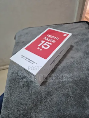 New Xiaomi Redmi Note 15 Pro 256 GB Black