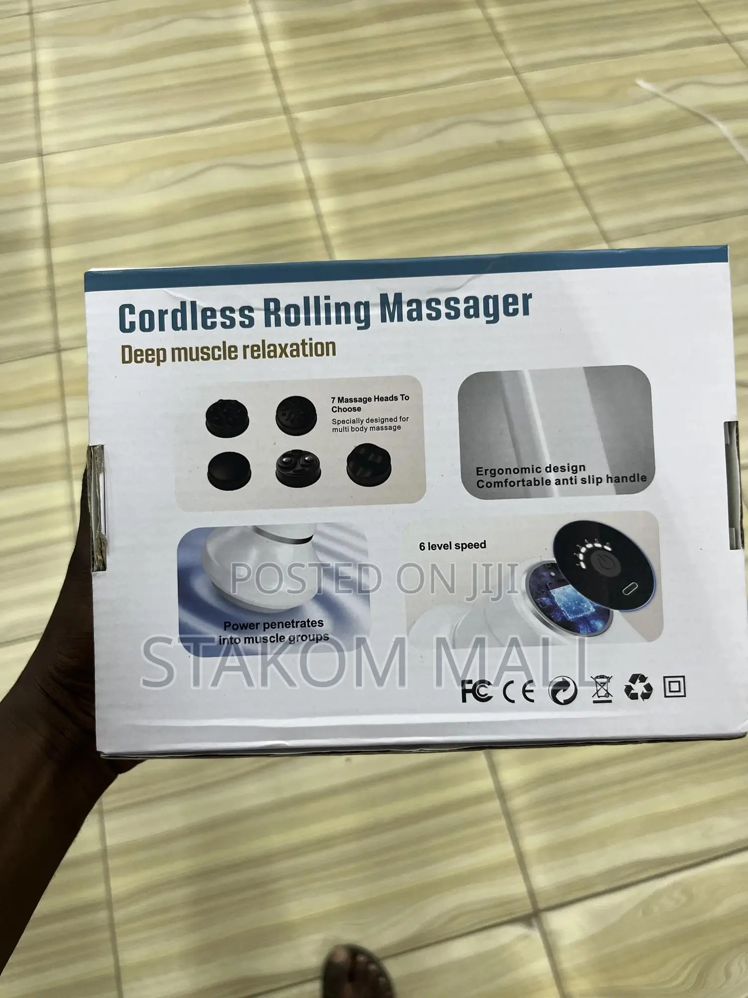 Cordless Rolling Massager