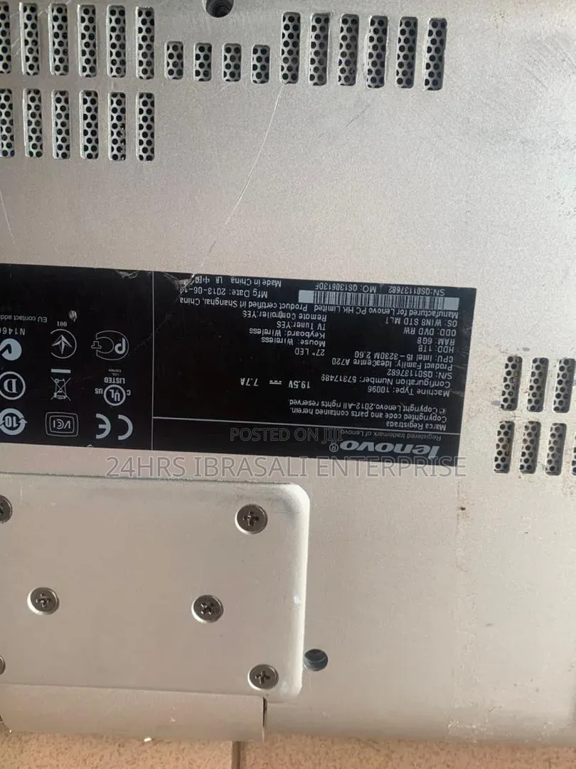 Desktop Computer Lenovo ideacentre 720 16GB Intel Core i5 SSD 1T