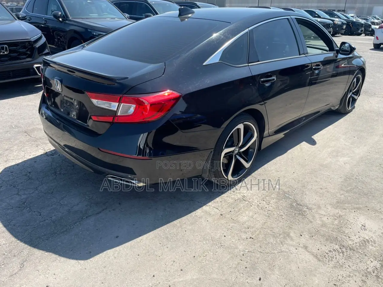 Honda Accord Sport 2.0T 2018 Black