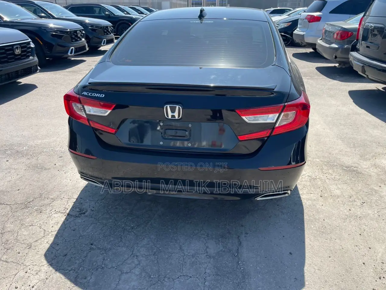Honda Accord Sport 2.0T 2018 Black