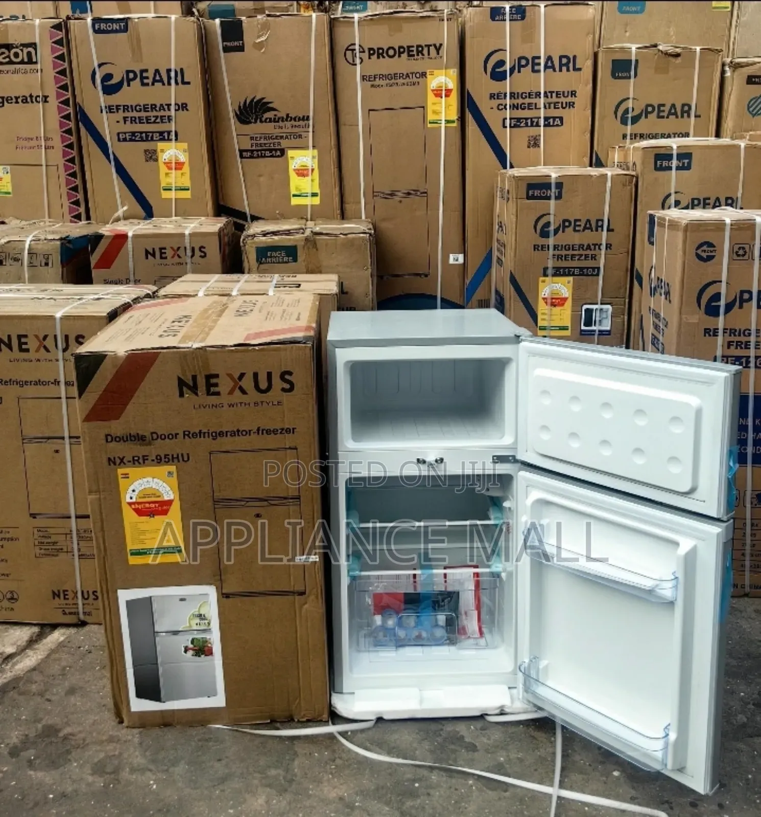 Nexus Fridge Tabletop Double Door (95l)