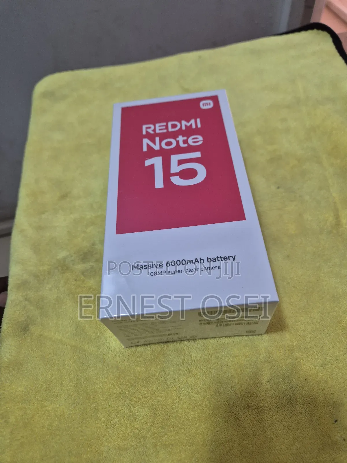 New Xiaomi Redmi Note 15 256 GB Black
