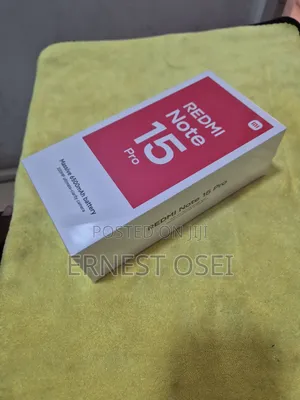 New Xiaomi Redmi Note 15 Pro 256 GB Black