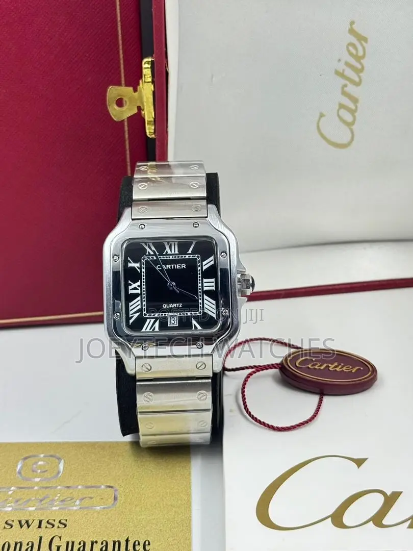 Cartier Santos Stainless Steel