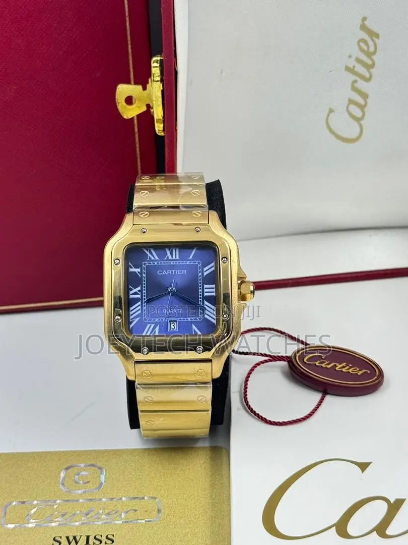 Cartier Santos Stainless Steel