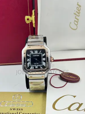 Cartier Santos Stainless Steel