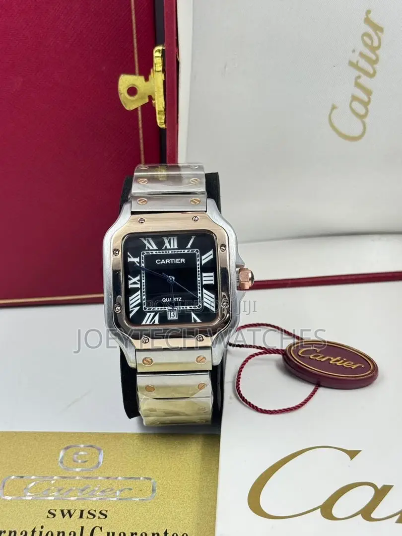Cartier Santos Stainless Steel