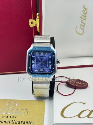 Cartier Santos Stainless Steel