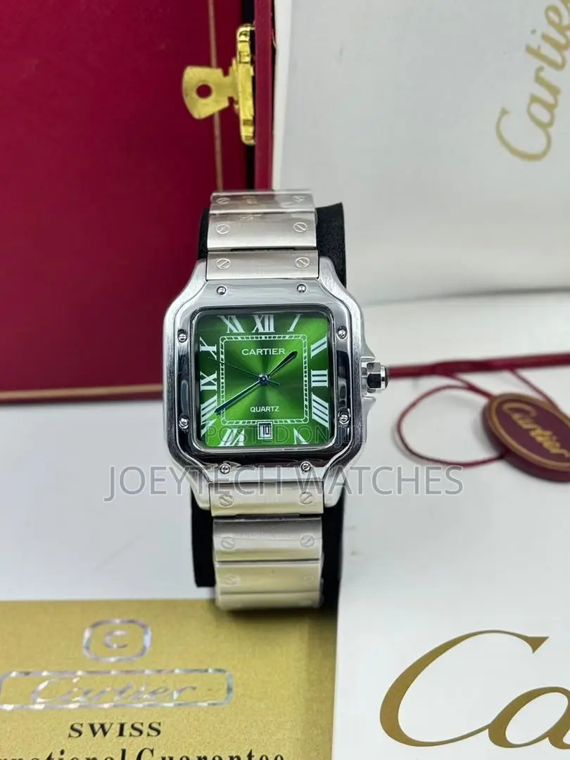 Cartier Santos Stainless Steel