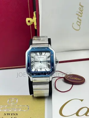 Cartier Santos Stainless Steel