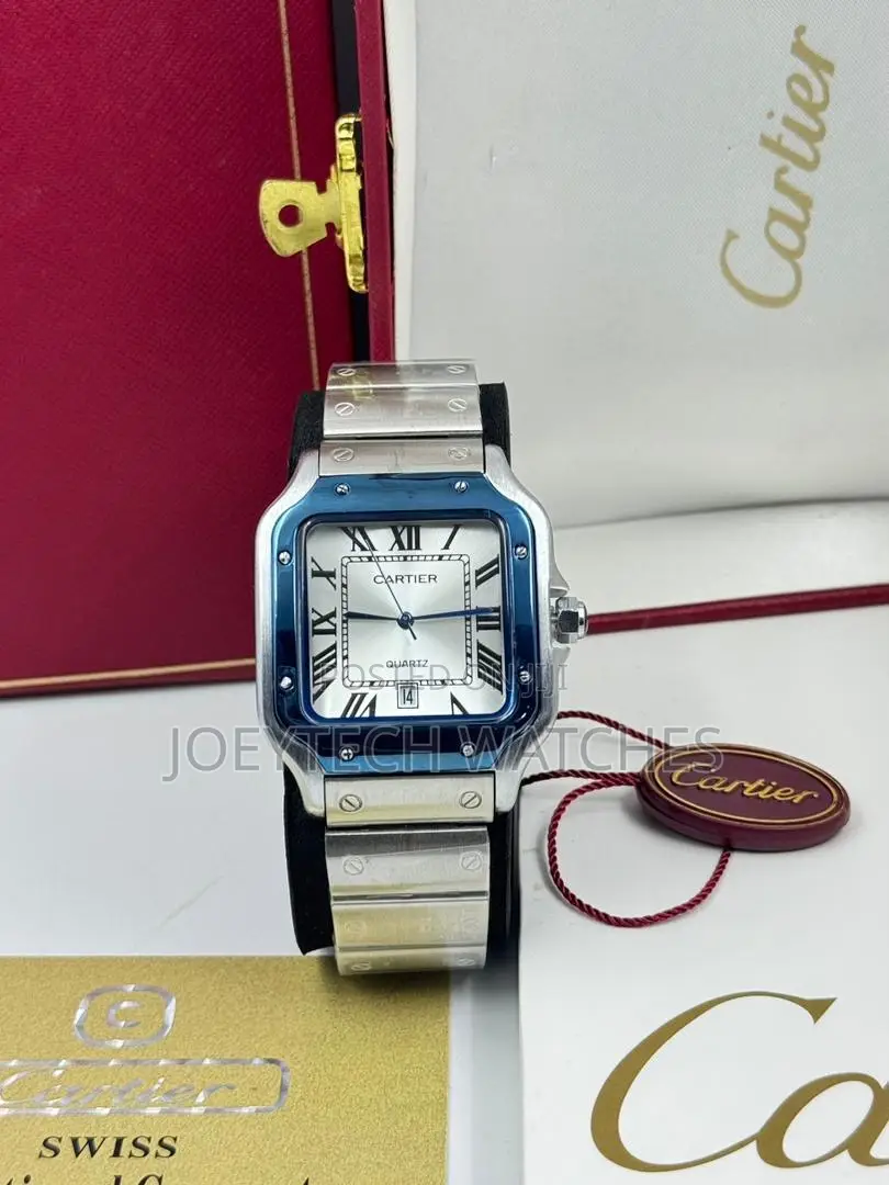 Cartier Santos Stainless Steel