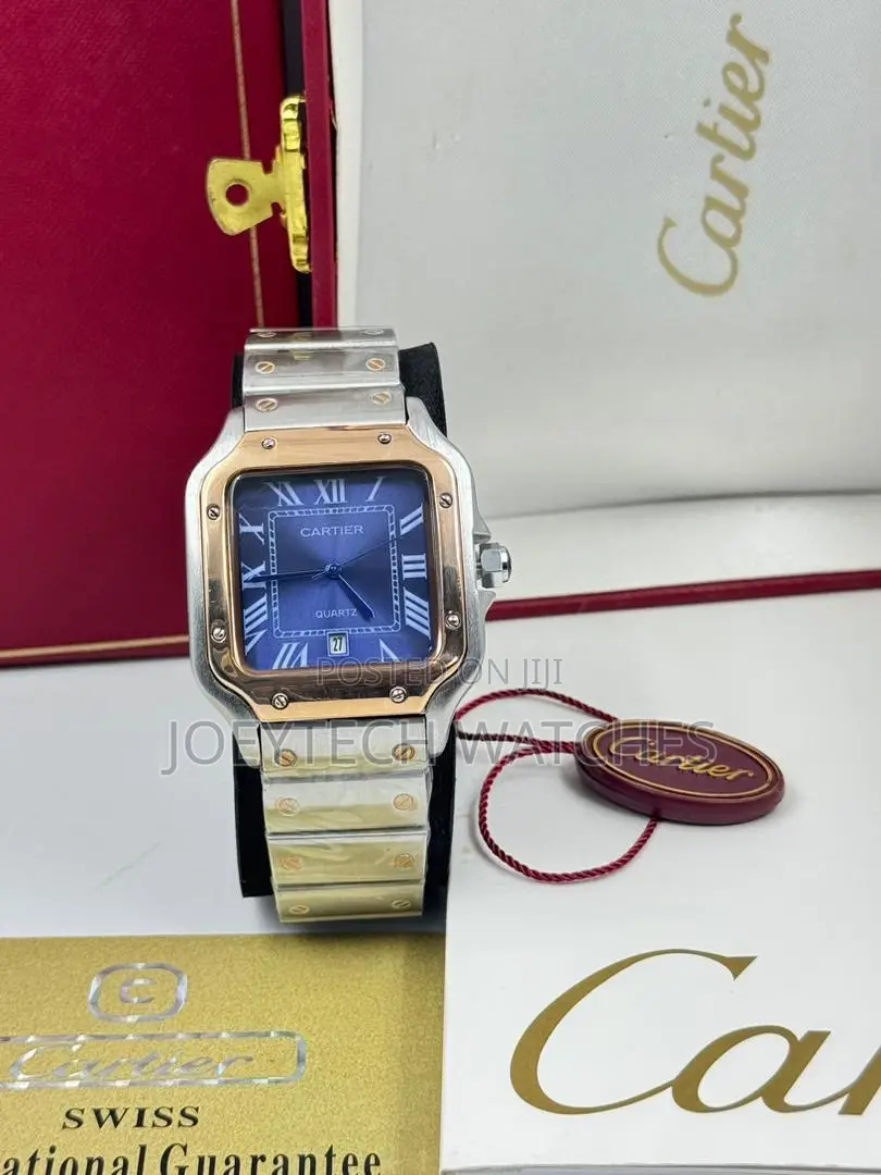 Cartier Santos Stainless Steel