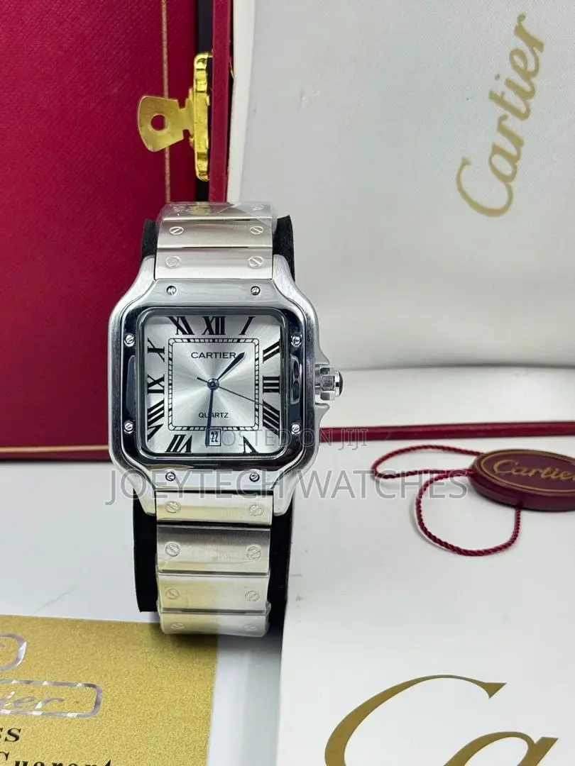Cartier Santos Stainless Steel